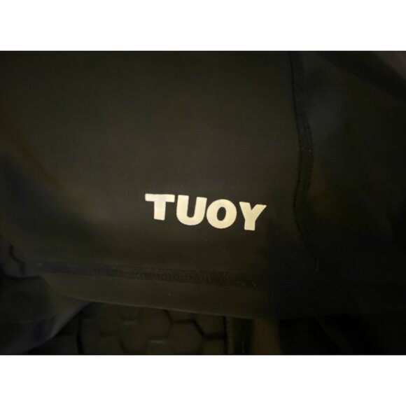 Tuoy Black Padded Performance Compression Protective Shirt 2XL Athletic Gear‎ - Picture 5 of 5